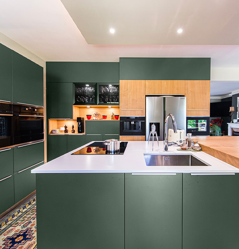 Plan de travail quartz & Silestone Inova Cuisine