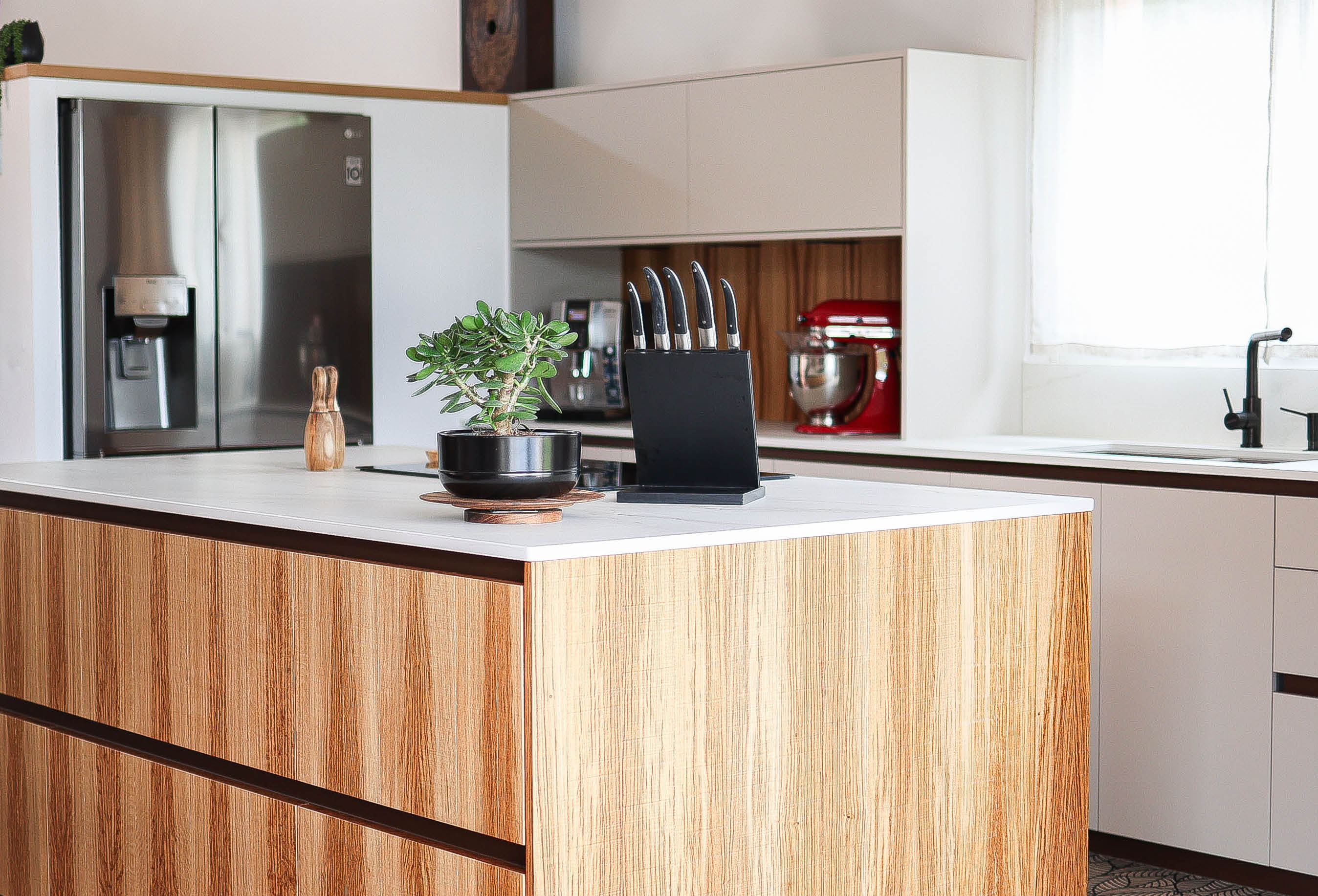 cuisine bois dekton rem