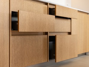 design cuisine en bois bidart