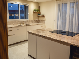 inspiration cuisine blanche et bois a clermont ferrand