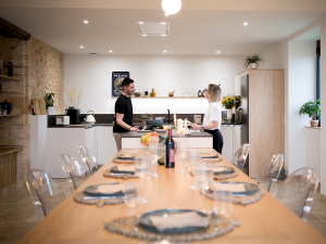 inspiration cuisine blanche et bois dordogne