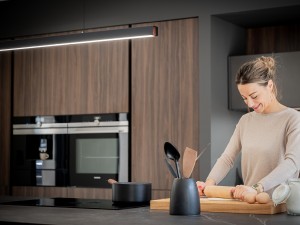 fabrication cuisine noire et bois en dordogne