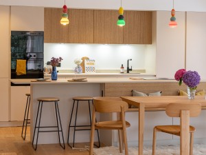 realisation cuisine bois beige anglet