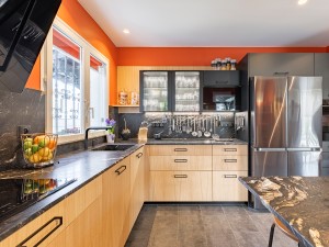 fabrication cuisine bois granit pays basque