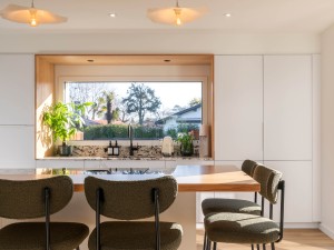 fabrication cuisine blanche et bois seignosse