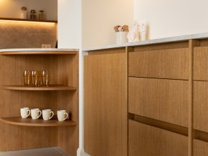 idee cuisine en bois bidart