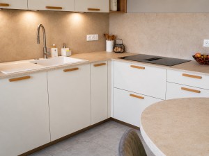 dessin cuisine blanche et bois a montbrison